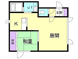 アパートメント置田 1階