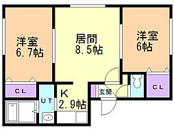 リバティセントラルシティ 1階