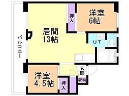 ビレッジハウス双葉2号棟 4階