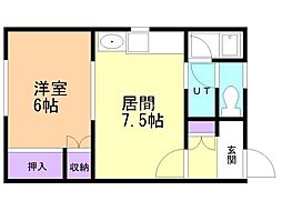 高栄つつじハイツ 2階/-