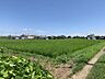 外観：裏手にはのどかな田園風景が広がります