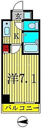 プライム・アーバン住吉 1Kの間取図画像