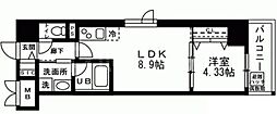 LABELJOUR錦糸町 1LDKの間取図画像