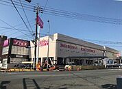 ディスカウントドラッグコスモス山の田店(718m)