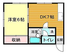 サンライトハウス 202 ｜ 山口県下関市清末西町3丁目8-8（賃貸アパート1DK・2階・28.98㎡） その2