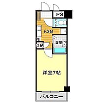 サーブル吉見1 407 ｜ 山口県下関市吉見古宿町3-1（賃貸アパート1K・4階・20.72㎡） その2