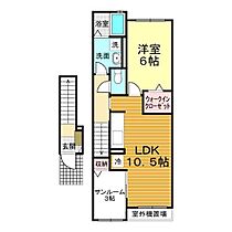 山口県下関市吉見古宿町詳細未定（賃貸アパート1LDK・2階・48.92㎡） その2