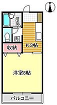 セジュール熊野 201 ｜ 山口県下関市熊野西町12-12（賃貸アパート1K・2階・28.93㎡） その2