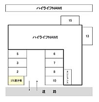 ハイライフNAMI 303 ｜ 山口県下関市一の宮町3丁目6-40（賃貸マンション1K・3階・24.50㎡） その16