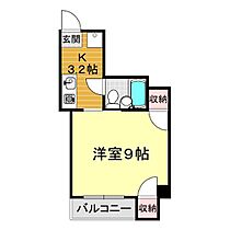 貴船コア 306 ｜ 山口県下関市貴船町3丁目1-25（賃貸マンション1K・3階・25.00㎡） その2