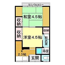 笹山町1-21貸家  ｜ 山口県下関市笹山町1-21（賃貸一戸建2K・--・33.12㎡） その2