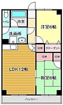 フェリス一の宮 703 ｜ 山口県下関市一の宮町3丁目5-1（賃貸マンション2LDK・7階・51.03㎡） その2