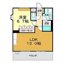 山口県下関市綾羅木南町1丁目17-29（賃貸アパート1LDK・2階・44.63㎡） その2