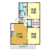 山口県下関市形山みどり町11番17号（賃貸アパート2LDK・2階・50.40㎡） その2