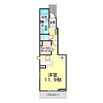 山口県下関市長府才川1丁目34番2号（賃貸アパート1K・1階・32.94㎡） その2