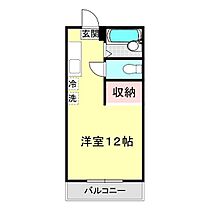 コーポ立野 203 ｜ 山口県下関市大学町1丁目2-12（賃貸アパート1R・2階・24.00㎡） その2