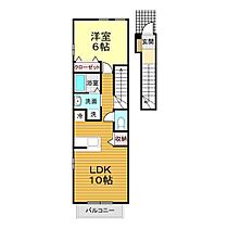 山口県下関市一の宮住吉2丁目12番3号（賃貸アパート1LDK・2階・42.37㎡） その2