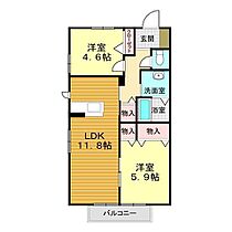 山口県下関市名池町5-9（賃貸アパート2LDK・2階・52.86㎡） その2