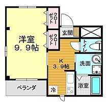 山口県下関市前田2丁目2-6（賃貸アパート1K・2階・36.47㎡） その2