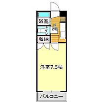 グランドヒルズF1 500 ｜ 山口県下関市秋根新町1-12（賃貸マンション1K・5階・19.43㎡） その2