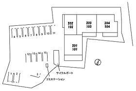 シャーメゾン上田中  ｜ 山口県下関市上田中町5丁目不明（賃貸アパート1LDK・2階・56.72㎡） その3