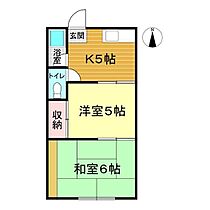 ハイム宝 101 ｜ 山口県下関市宝町33-36（賃貸アパート2K・1階・33.05㎡） その2