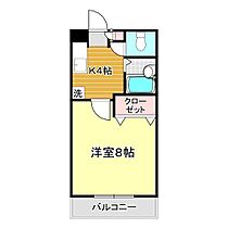 ウェルタウンみわ　1号館 503 ｜ 山口県下関市一の宮町4丁目11-8（賃貸マンション1K・5階・26.00㎡） その2