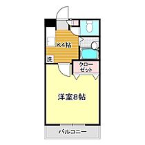 ウェルタウンみわ　2号館 306 ｜ 山口県下関市一の宮町4丁目11-9（賃貸マンション1K・3階・26.00㎡） その2