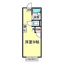 ブルームーン 207 ｜ 山口県下関市一の宮町4丁目9-26（賃貸アパート1K・2階・19.87㎡） その2