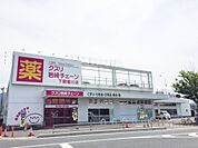 クスリ岩崎チェーン下関菊川店(612m)