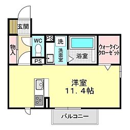 間取図画像 ワンルーム