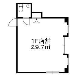 ブルーヒルズの間取図画像