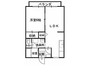 江藤ハイツ5号地  ｜ 香川県観音寺市本大町（賃貸アパート1LDK・2階・40.92㎡） その2