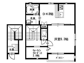 ルネス吉岡35号地  ｜ 香川県観音寺市吉岡町（賃貸アパート1DK・2階・48.27㎡） その2