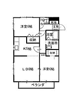 岡西ハイツ  ｜ 香川県観音寺市高屋町（賃貸アパート2LDK・2階・57.96㎡） その2