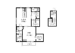 ハートプラザ15 1LDKの間取図画像