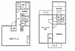 セジュール 3LDKの間取図画像