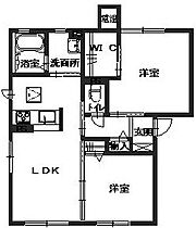 ティアラ・駅南C  ｜ 京都府福知山市駅南町２丁目（賃貸アパート2LDK・1階・54.07㎡） その2