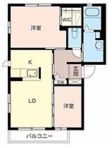 コゥジィーコート  ｜ 京都府福知山市問屋町（賃貸アパート2LDK・2階・49.28㎡） その2