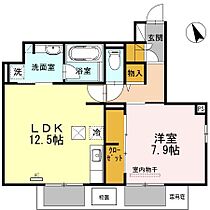 キャトルセゾン  ｜ 京都府福知山市字堀（賃貸アパート1LDK・1階・53.80㎡） その2