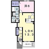 グリーンコート西田III  ｜ 京都府福知山市土師新町２丁目（賃貸アパート1LDK・1階・46.83㎡） その2