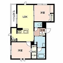 シャーメゾン　あけぼの  ｜ 京都府福知山市厚中町（賃貸アパート2LDK・3階・59.05㎡） その2