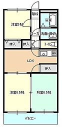 マンションエトワール 3LDKの間取図画像