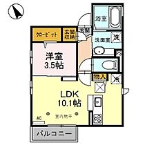 J-Ｒｏｏｍ妃　屋代伍番館  ｜ 長野県千曲市大字屋代（賃貸アパート1LDK・1階・35.49㎡） その2