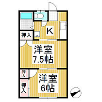 グランドハイツ坂城  ｜ 長野県埴科郡坂城町大字中之条（賃貸アパート2K・1階・35.00㎡） その2