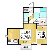 Ｖｉｌｌａｇｅ丹波島  ｜ 長野県長野市丹波島1丁目（賃貸アパート1LDK・2階・34.14㎡） その2