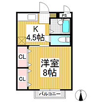 Ｂｉｅｎｖｅｎｉｄｏ 202 ｜ 長野県長野市川中島町今井（賃貸アパート1K・2階・29.29㎡） その2