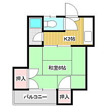 タダマハイツ  ｜ 長野県千曲市大字磯部（賃貸アパート1K・1階・18.00㎡） その2