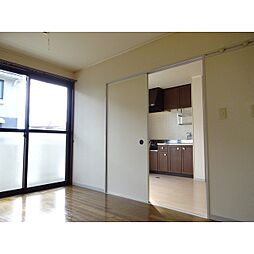 ラベンダーハイツ新井　Ｆ棟 1階2DKのリビング/ダイニング