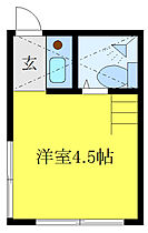 山岸マンションＡ  ｜ 東京都豊島区池袋3丁目（賃貸アパート1R・2階・13.20㎡） その2